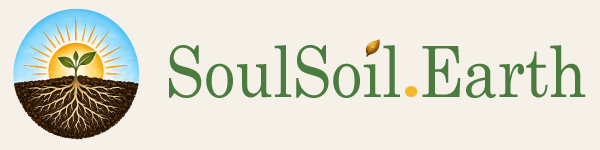 Banner Logo soulsoil with gold leaf